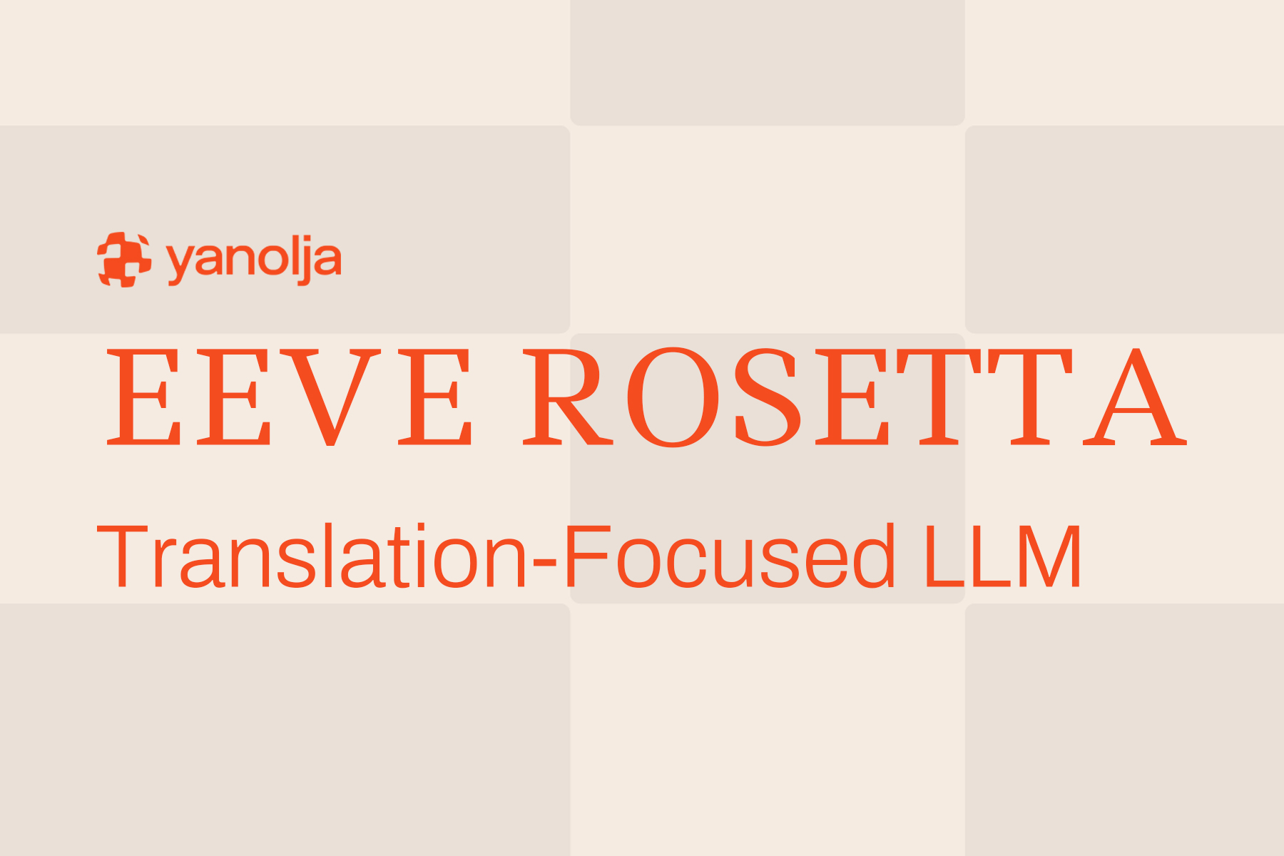 Yanolja Unveils EEVE ROSETTA