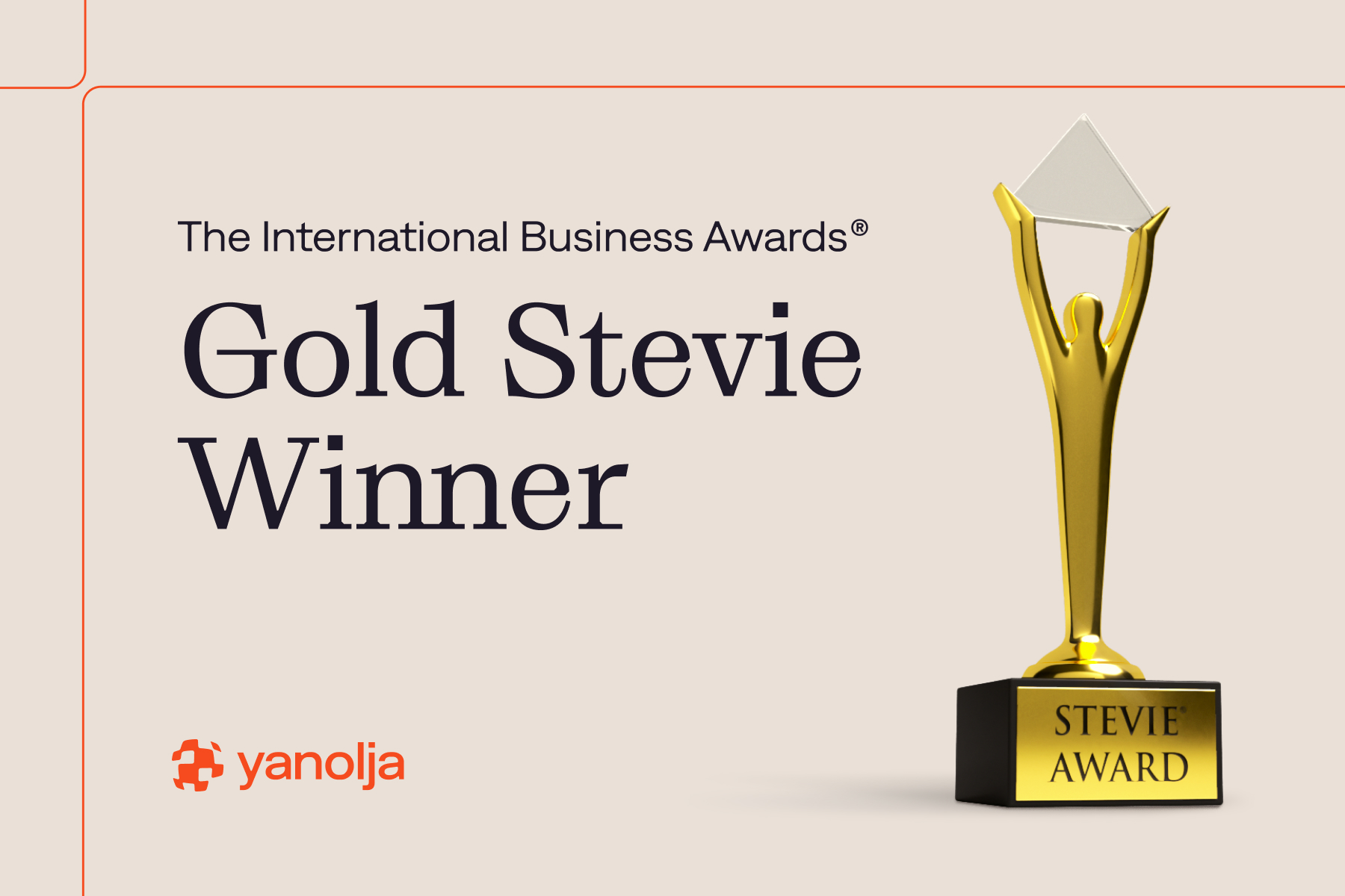 Yanolja Wins Gold Stevie&reg; Award